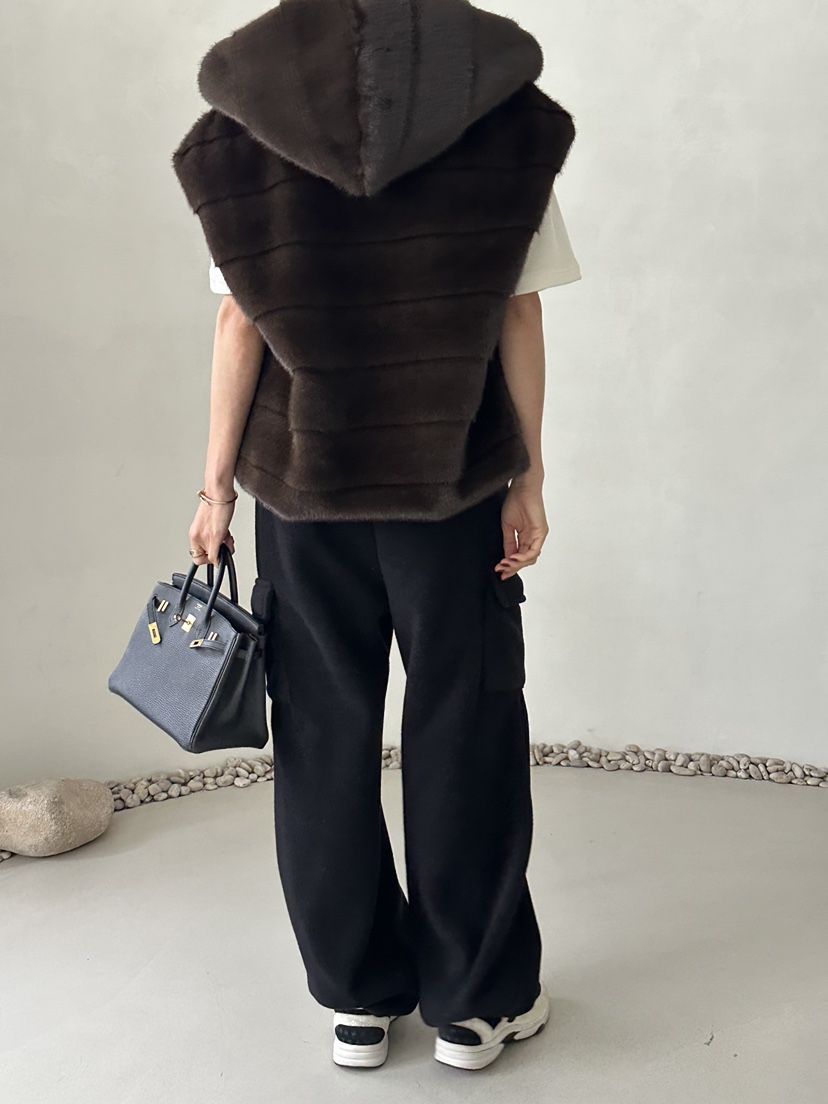 DEMAR東大門㊣實拍女士新品休閑職業25秋冬馬甲不含內搭皮草DEMAR馬甲