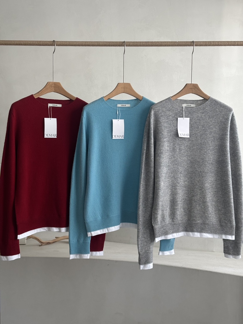 DEMAR韓國代購㊣女裝新款休閑熱賣推薦時尚職業25秋冬針織衫DEMAR針織衫