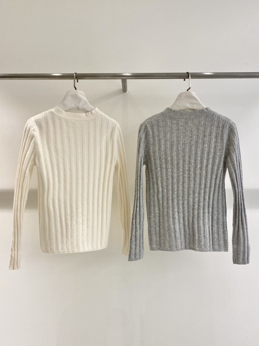 1968東大門㊣直郵女裝新款休閑職業時尚人氣針織衫V領修身羅紋1968/YEOUYA針織衫