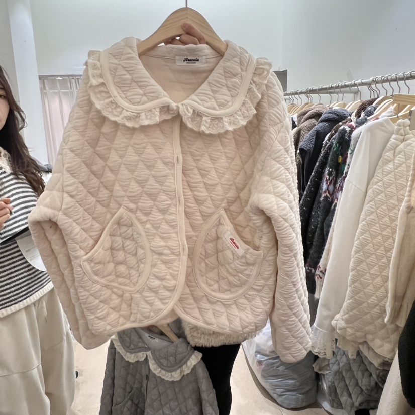 ARANCIA東大門㊣代購女士新品職業推薦熱賣25秋冬短款棉服絎縫棉ARANCIA短款棉服圖色2