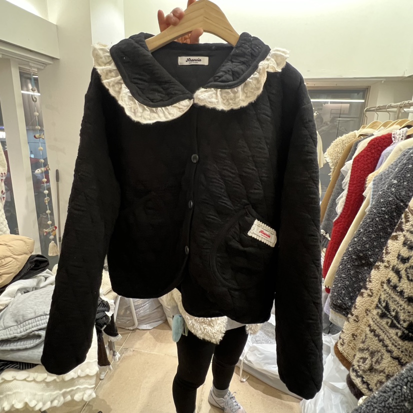 ARANCIA東大門㊣代購女士新品職業推薦熱賣25秋冬短款棉服絎縫棉ARANCIA短款棉服圖色3