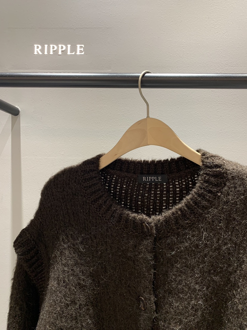 RIPPLE東大門㊣實拍女士新品人氣時尚推薦熱賣休閑針織衫開衫RIPPLE針織衫