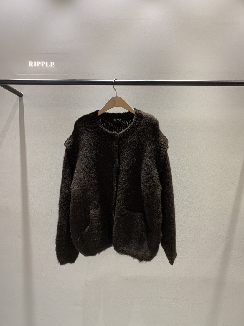 RIPPLE東大門㊣實拍女士新品人氣時尚推薦熱賣休閑針織衫開衫RIPPLE針織衫圖色2