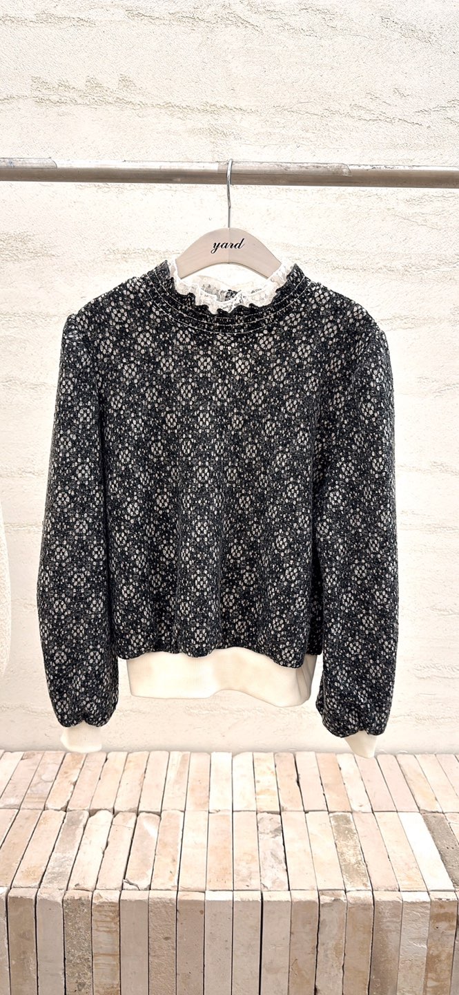 YARD東大門㊣實拍女裝新品時尚推薦休閑職業襯衫蕾絲衫蕾絲YARD襯衫/蕾絲衫圖色2