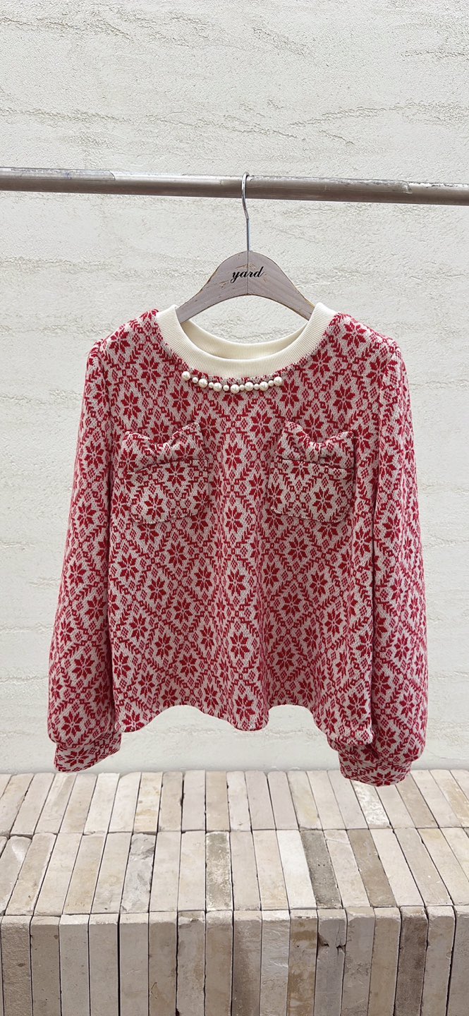 YARD東大門㊣代購女裝新品時尚熱賣職業25秋冬休閑推薦針織衫YARD針織衫圖色1