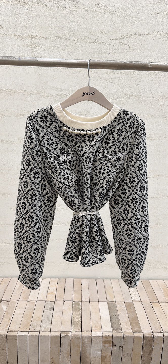 YARD東大門㊣代購女裝新品時尚熱賣職業25秋冬休閑推薦針織衫YARD針織衫圖色2