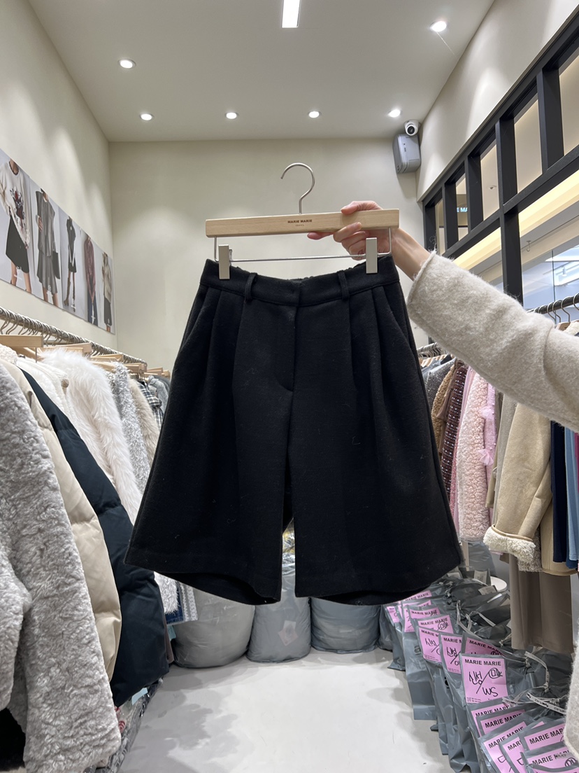 MARIE MARIE東大門㊣實拍女裝新款休閑熱賣25秋冬推薦短褲MARIE MARIE短褲圖色2