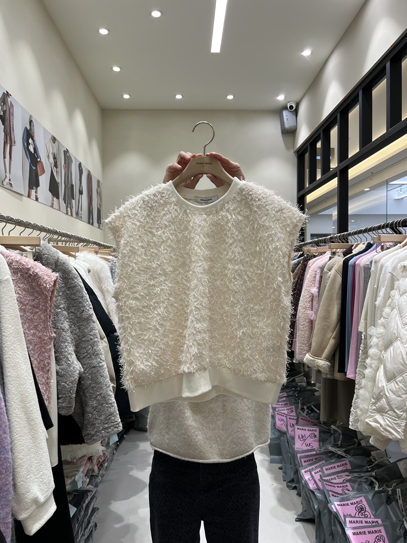 MARIE MARIE東大門㊣代購女裝新品推薦人氣25秋冬吊帶背心MARIE MARIE吊帶/背心圖色1