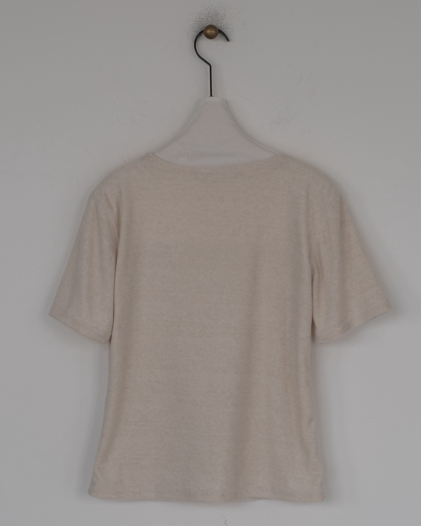 HONG-P韓國直郵㊣女裝新款休閑25秋冬推薦人氣時尚T恤毛圈HONG-PT恤