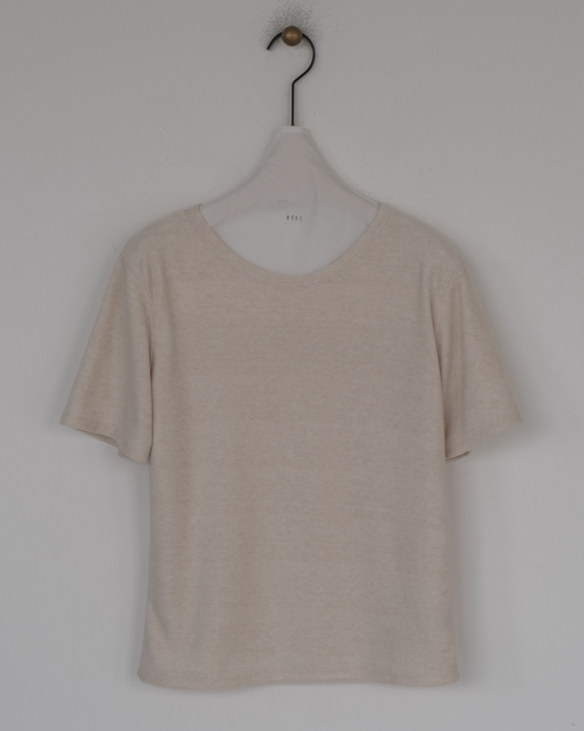 HONG-P韓國直郵㊣女裝新款休閑25秋冬推薦人氣時尚T恤毛圈HONG-PT恤圖色1