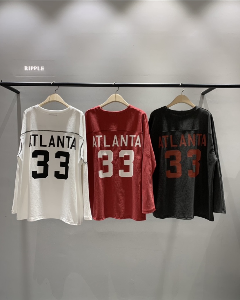 RIPPLE東大門㊣代購女士新品人氣熱賣25秋冬推薦休閑長袖T恤RIPPLE長袖T恤