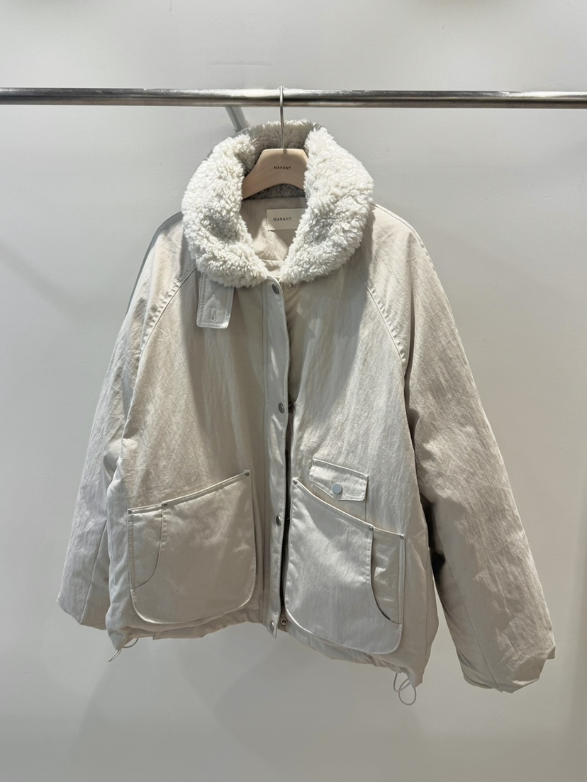 MARANT韓國代購㊣女士新品人氣25秋冬時尚推薦短款羽絨服鴨絨MARANT短款羽絨服圖色2