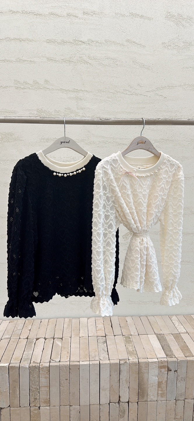 YARD東大門㊣直郵女裝新款職業時尚人氣休閑襯衫蕾絲衫含胸花YARD襯衫/蕾絲衫