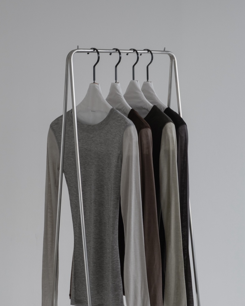 HONG-P東大門㊣實拍女士新款熱賣時尚職業25秋冬休閑長袖T恤HONG-P長袖T恤