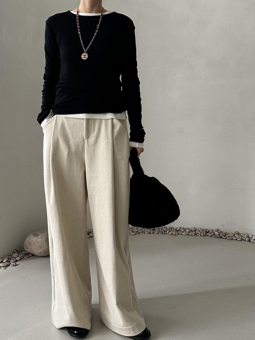 DEMAR韓國直郵㊣女裝新款時尚長袖T恤不含內搭天絲羊毛圓領DEMAR長袖T恤