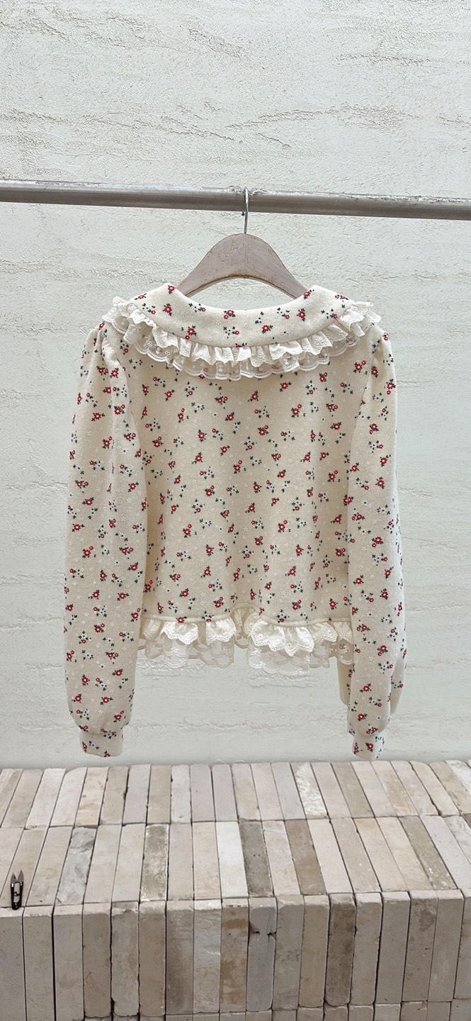 YARD韓國代購㊣女士新款推薦25秋冬職業熱賣襯衫蕾絲衫刺繡YARD襯衫/蕾絲衫