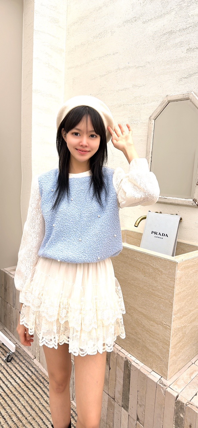 YARD東大門㊣實拍女士新品推薦職業人氣25秋冬休閑襯衫蕾絲衫YARD襯衫/蕾絲衫