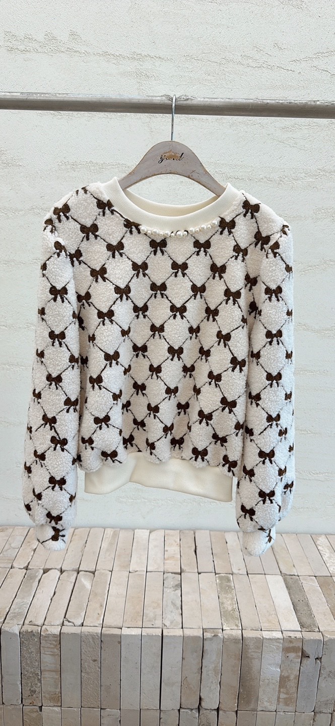 YARD東大門㊣實拍女裝新款休閑時尚人氣推薦25秋冬衛衣刺繡YARD衛衣圖色1棕