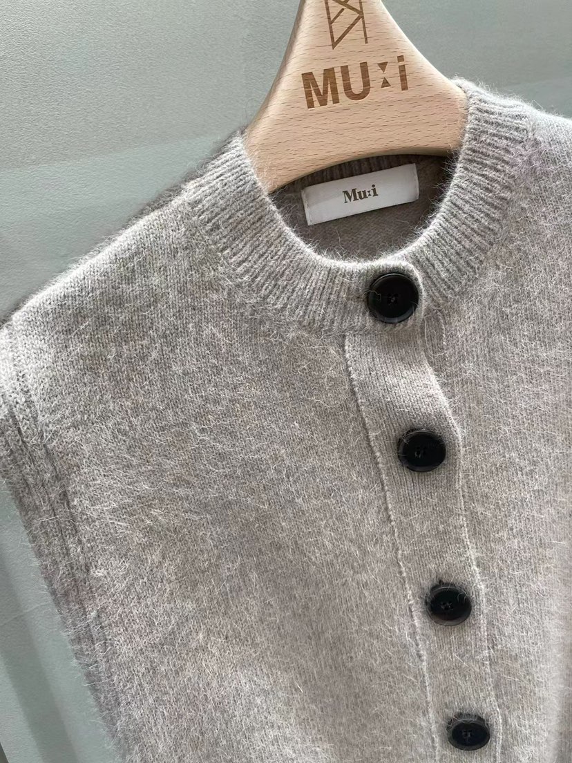 THE MUI韓國代購㊣女裝新款時尚熱賣職業休閑25秋冬人氣馬甲THE MUI馬甲