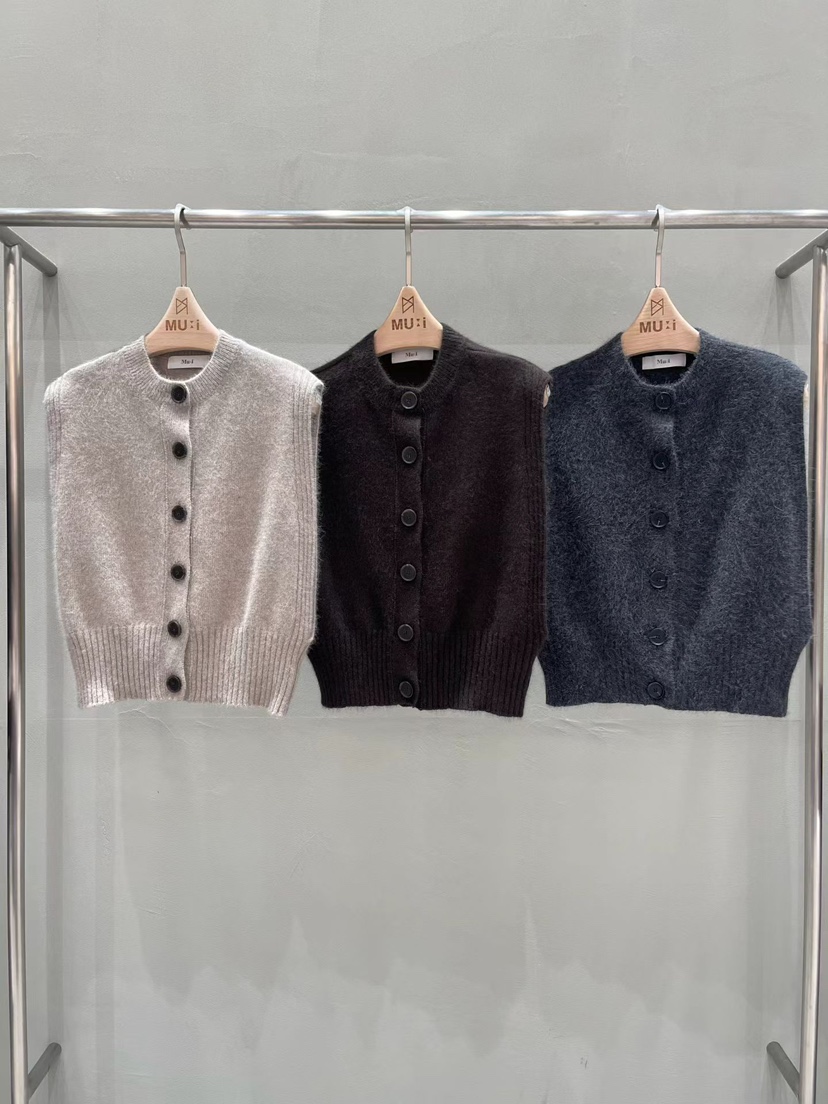 THE MUI韓國代購㊣女裝新款時尚熱賣職業休閑25秋冬人氣馬甲THE MUI馬甲