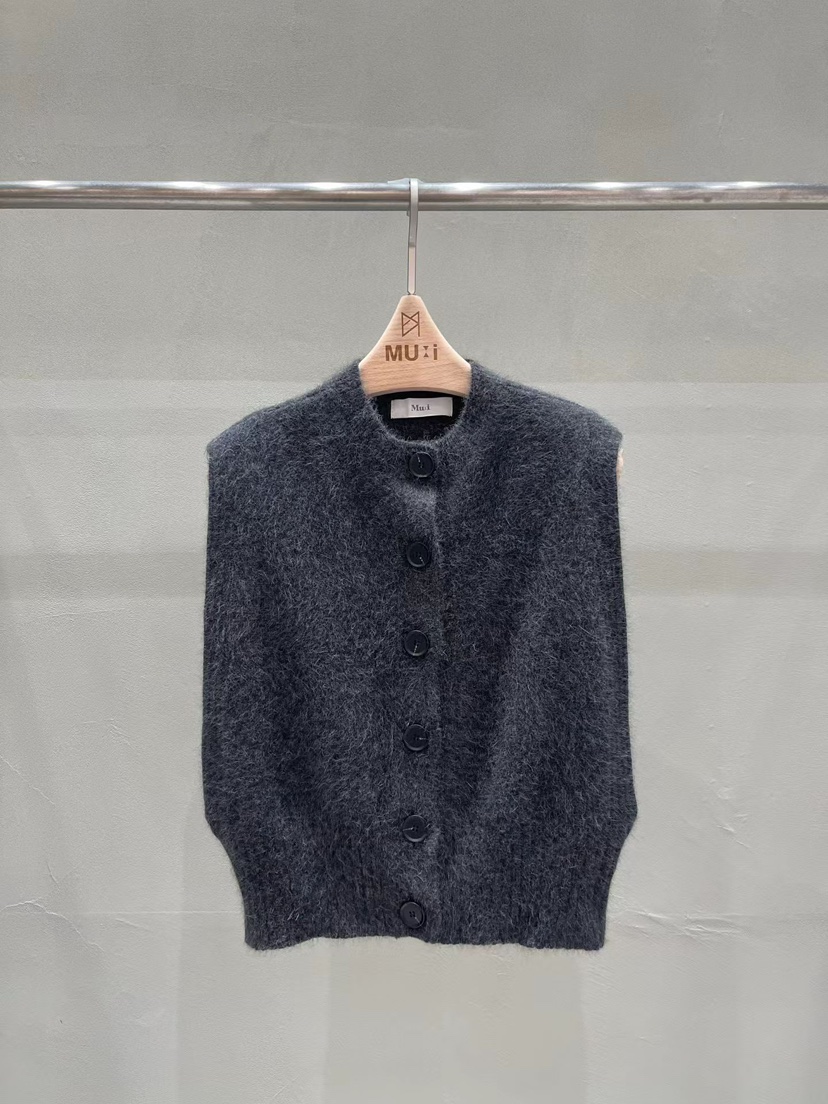 THE MUI韓國代購㊣女裝新款時尚熱賣職業休閑25秋冬人氣馬甲THE MUI馬甲圖色3