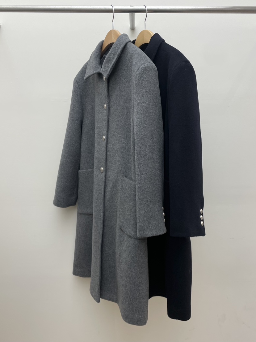 COMETE東大門㊣實拍女士新品職業時尚25秋冬熱賣中長款大衣COMETE中長款大衣