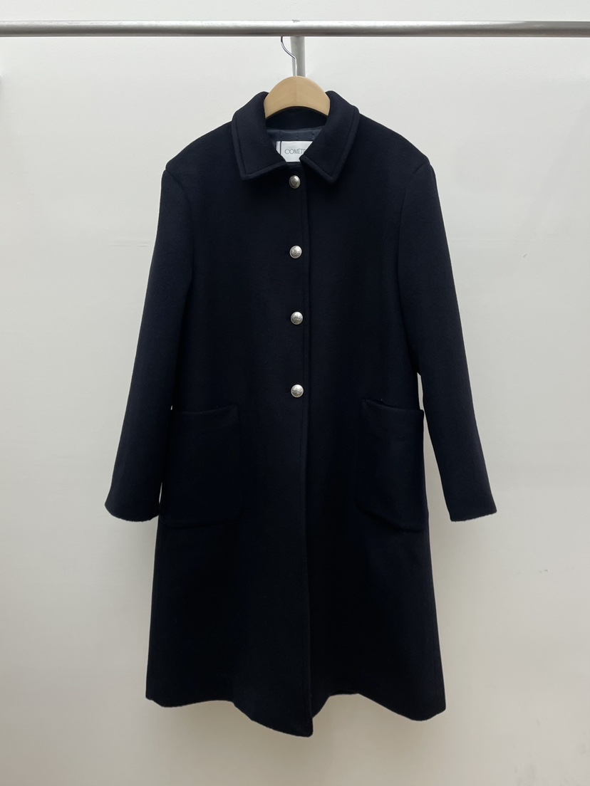 COMETE東大門㊣實拍女士新品職業時尚25秋冬熱賣中長款大衣COMETE中長款大衣圖色2