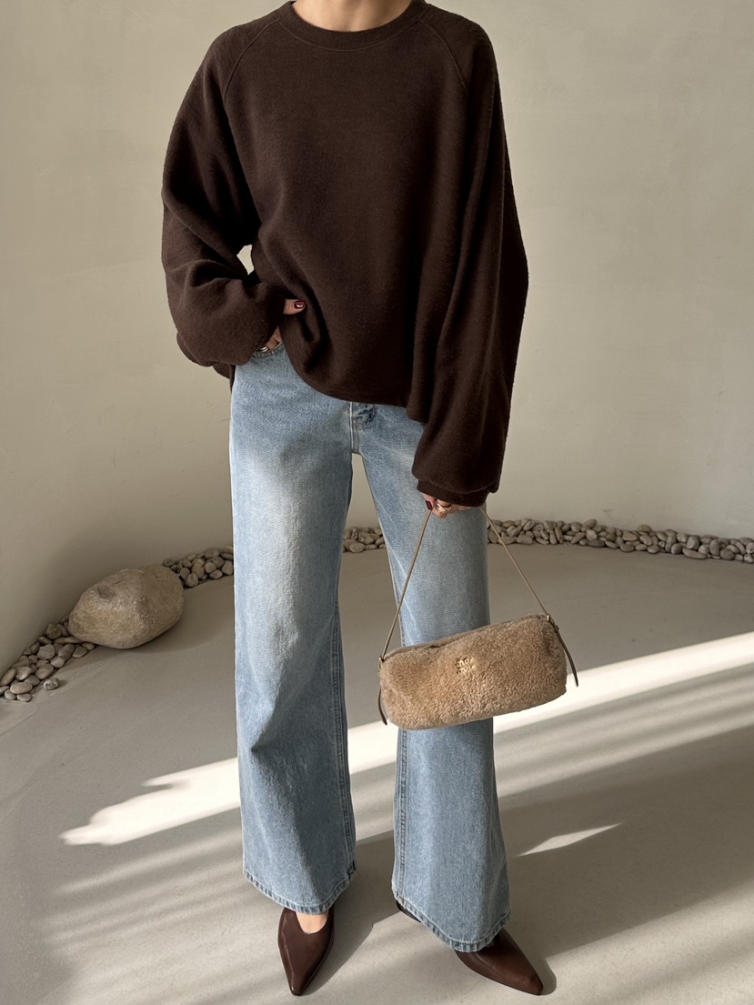 DEMAR韓國代購㊣女裝新品25秋冬推薦休閑人氣長袖T恤不含項鏈DEMAR長袖T恤