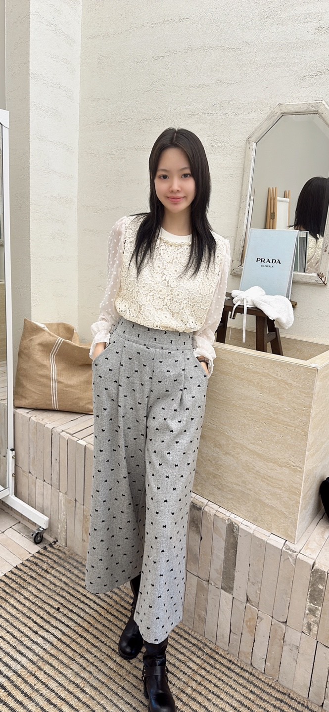 YARD東大門㊣實拍女士新款人氣25秋冬時尚推薦襯衫蕾絲衫雪紡YARD襯衫/蕾絲衫圖色1