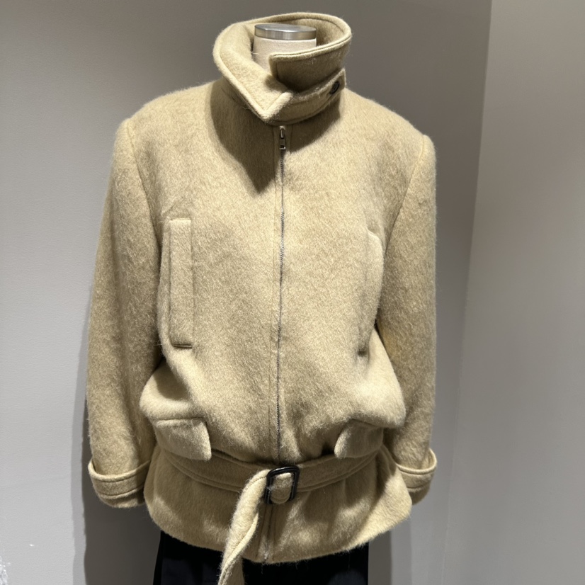 FAVOR-P韓國代購㊣女裝新款職業推薦人氣25秋冬休閑短款大衣FAVOR-P短款大衣圖色1