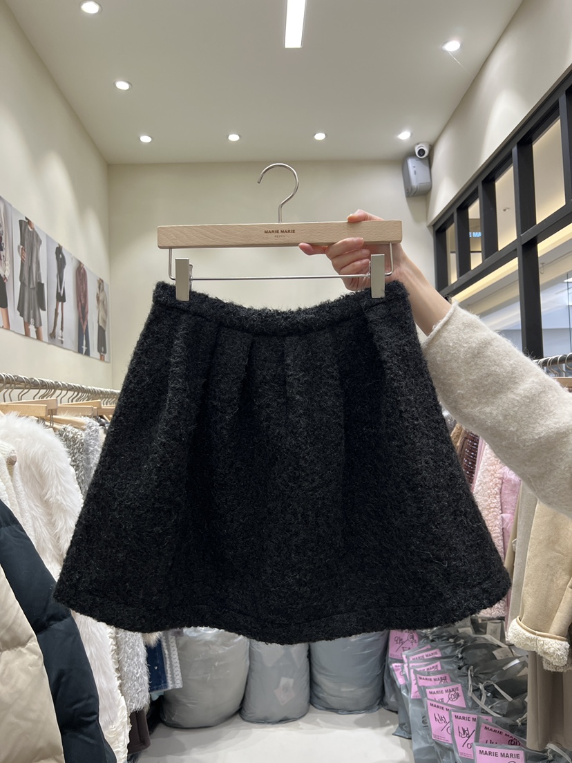 MARIE MARIE韓國代購㊣女裝新款熱賣職業時尚休閑推薦短裙MARIE MARIE短裙圖色2
