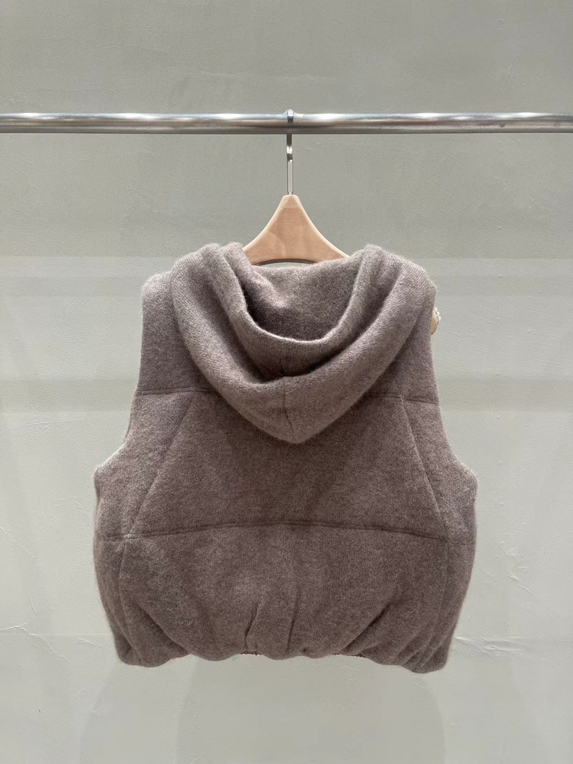 THE MUI韓國直郵㊣女士新品職業推薦時尚熱賣馬甲連帽拉鏈衫THE MUI馬甲