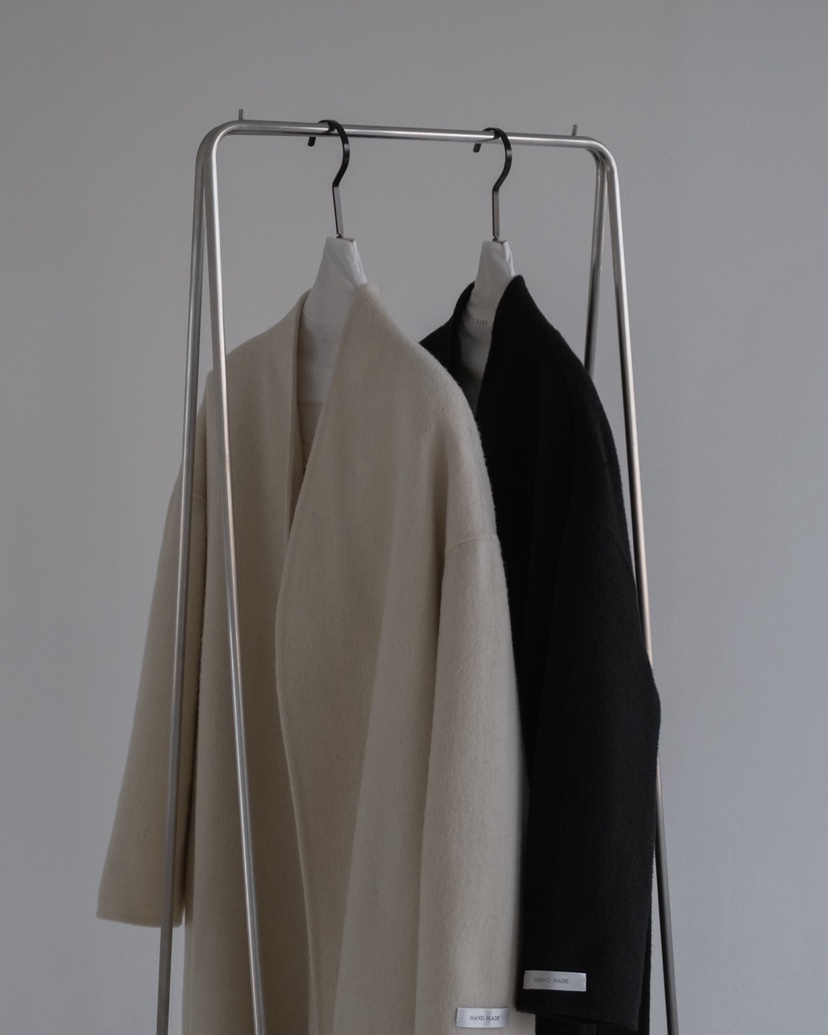 HONG-P東大門㊣直郵女裝新款職業熱賣推薦25秋冬中長款大衣HONG-P中長款大衣