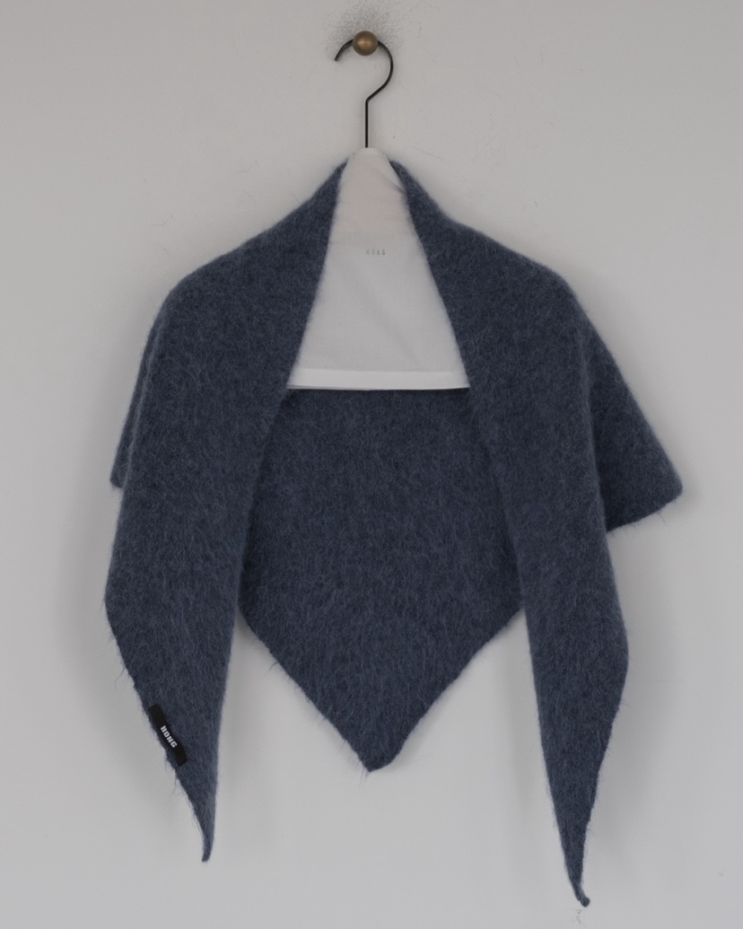 HONG-P韓國直郵㊣女裝新款時尚25秋冬熱賣休閑圍巾披肩披肩HONG-P圍巾/披肩圖色1