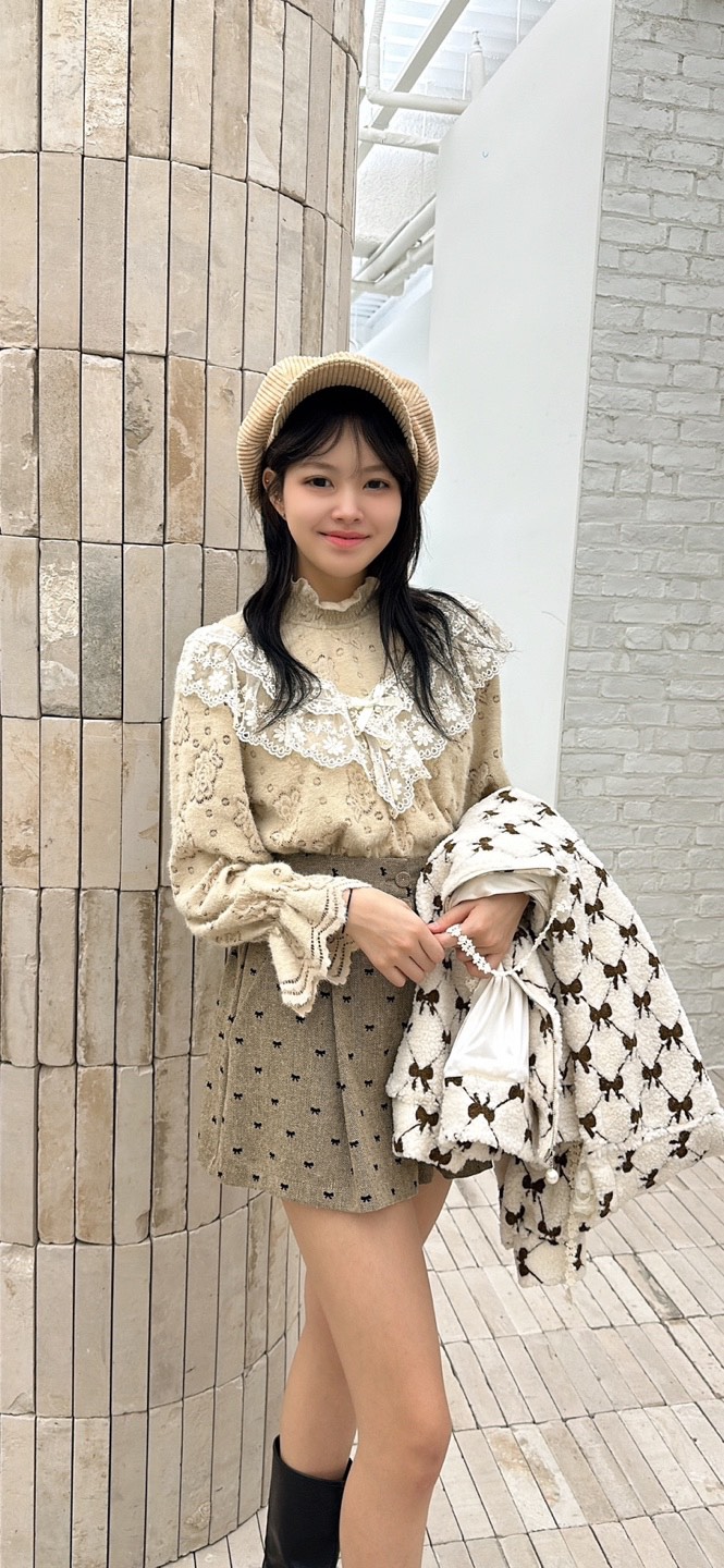 YARD東大門㊣代購女士新品熱賣職業25秋冬真品襯衫蕾絲衫刺繡YARD襯衫/蕾絲衫