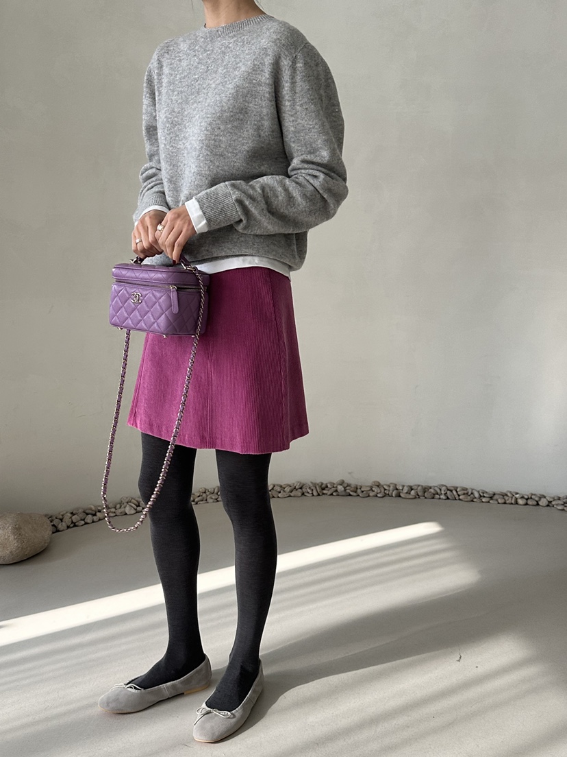 DEMAR韓國直郵㊣女士新品職業熱賣25秋冬時尚休閑半身裙中短裙DEMAR半身裙/中短裙