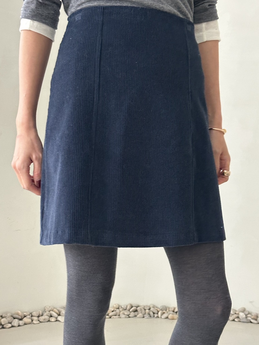 DEMAR韓國直郵㊣女士新品職業熱賣25秋冬時尚休閑半身裙中短裙DEMAR半身裙/中短裙圖色2藏藍