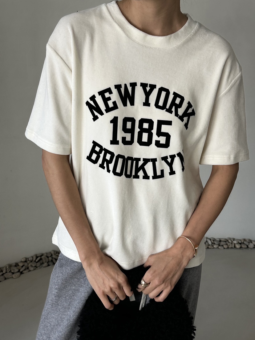 DEMAR東大門㊣直郵女裝新款25秋冬休閑真品推薦熱賣T恤絲絨DEMART恤