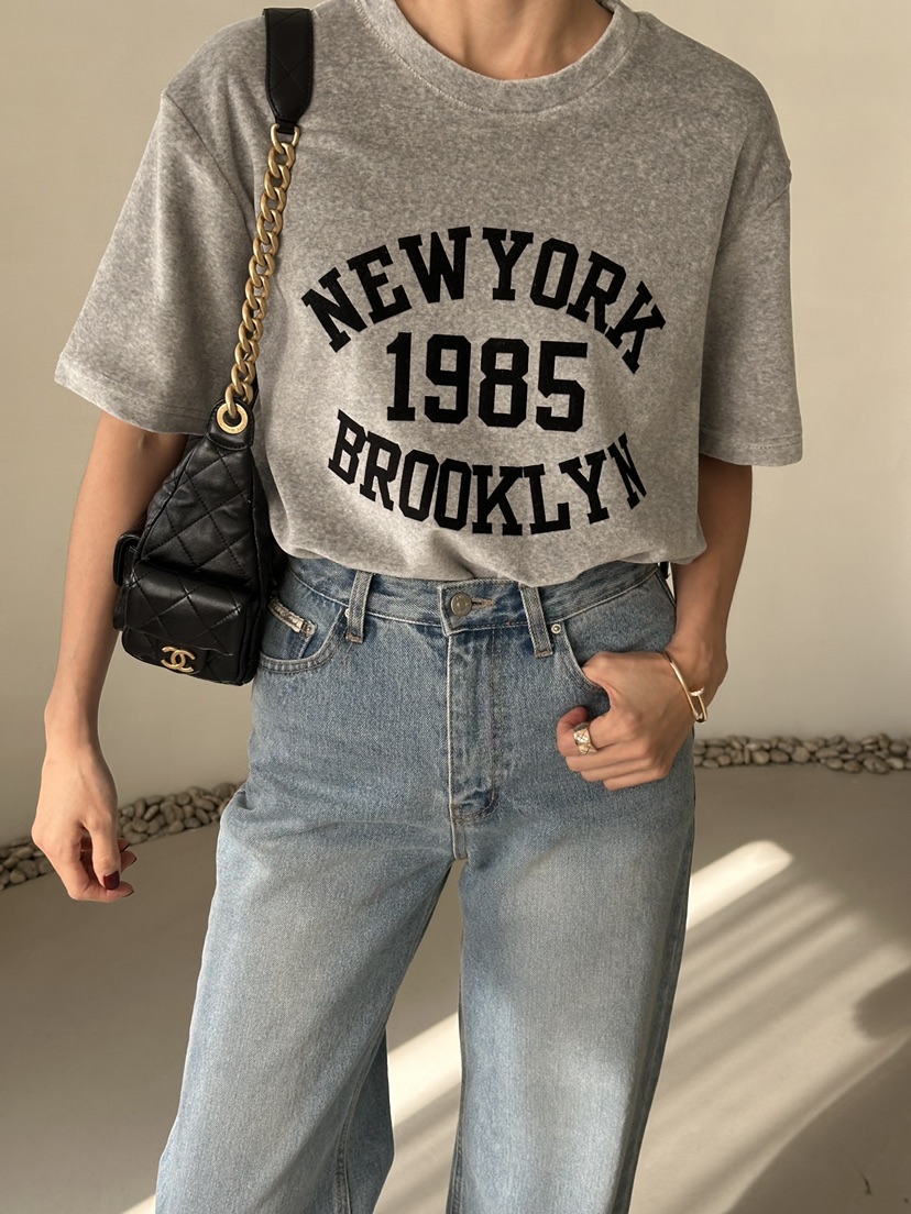 DEMAR東大門㊣直郵女裝新款25秋冬休閑真品推薦熱賣T恤絲絨DEMART恤