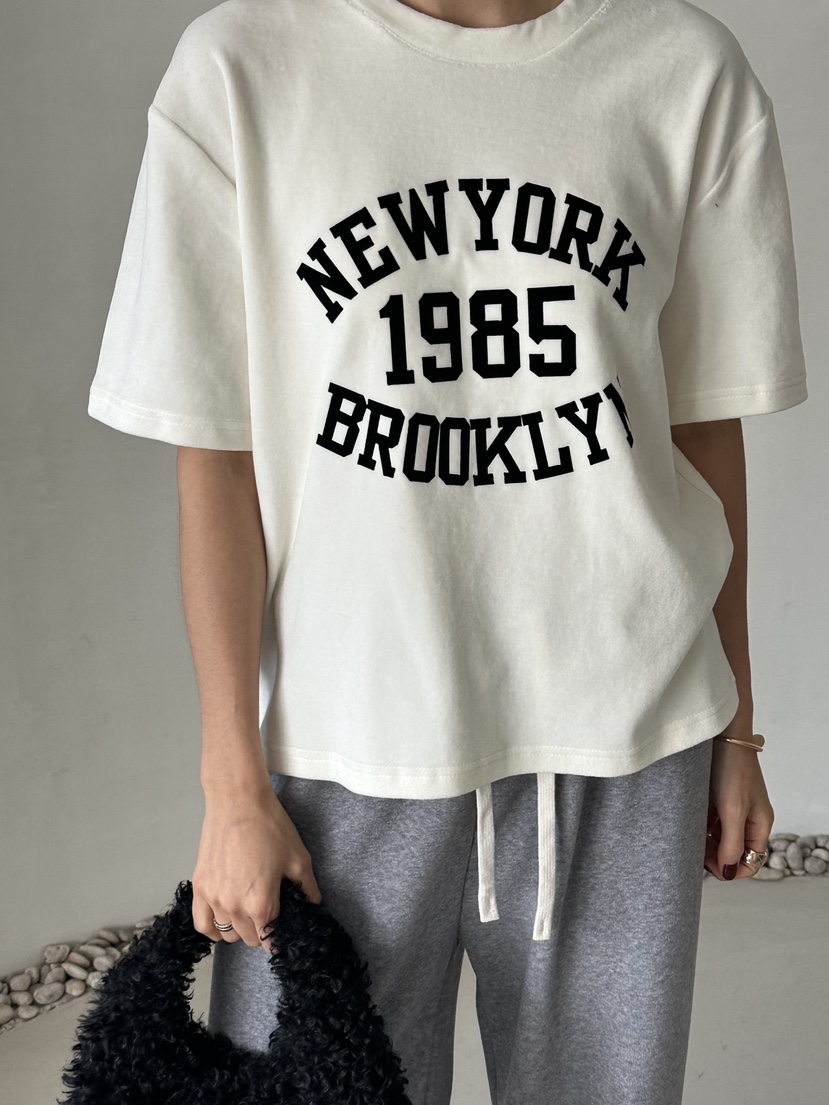 DEMAR東大門㊣直郵女裝新款25秋冬休閑真品推薦熱賣T恤絲絨DEMART恤圖色1