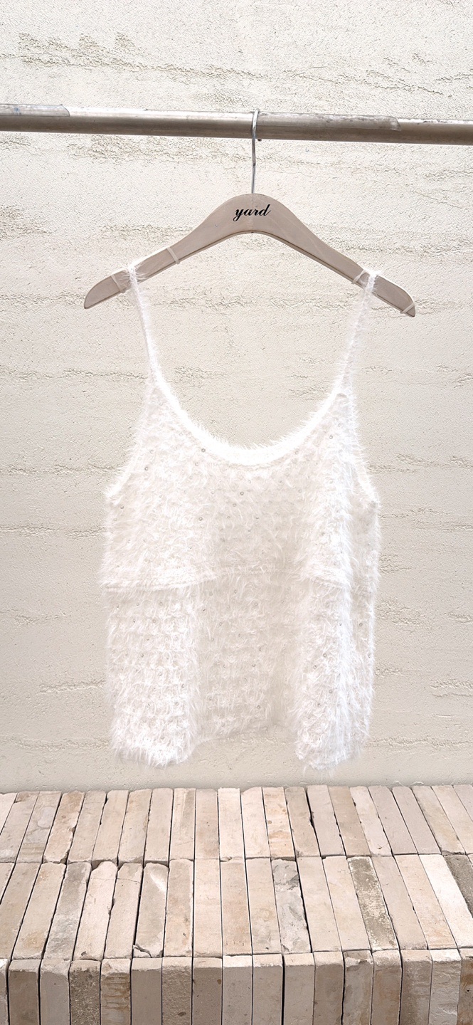 YARD東大門㊣直郵女裝新品推薦25秋冬熱賣真品職業吊帶背心YARD吊帶/背心圖色1