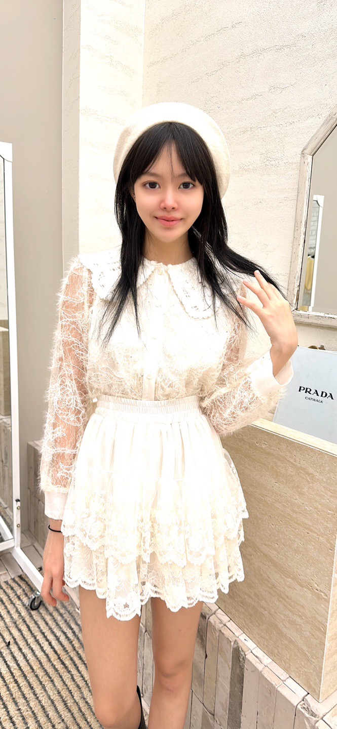 YARD東大門㊣實拍女裝新款熱賣人氣推薦職業襯衫蕾絲衫刺繡YARD襯衫/蕾絲衫