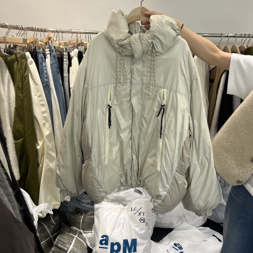 TAFFETA韓國代購㊣女裝新款熱賣推薦時尚休閑短款羽絨服雙面絨TAFFETA短款羽絨服圖色1