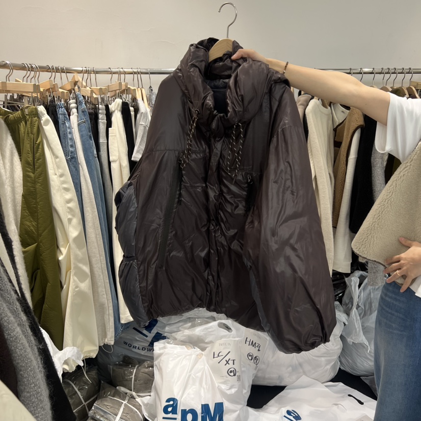 TAFFETA韓國代購㊣女裝新款熱賣推薦時尚休閑短款羽絨服雙面絨TAFFETA短款羽絨服圖色2