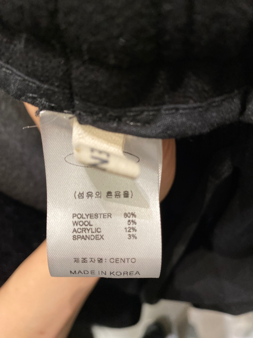 CENTO東大門㊣直郵女裝新款25秋冬時尚熱賣推薦休閑褲加絨條紋CENTO休閑褲