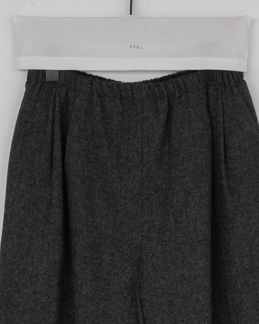 HONG-P韓國代購㊣女裝新款人氣休閑時尚25秋冬休閑褲人字紋HONG-P休閑褲