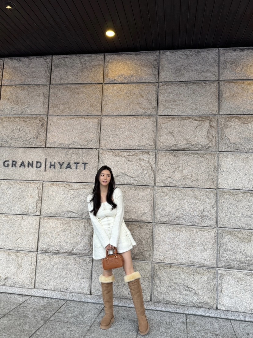 LAFFINE-P韓國代購㊣女裝新品人氣時尚休閑套裝三件套開衫LAFFINE-P套裝