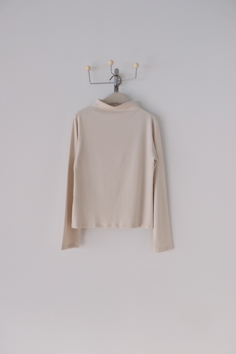 SORBET韓國直郵㊣女裝新品熱賣25秋冬休閑真品時尚職業長袖T恤SORBET/flat white長袖T恤圖色2