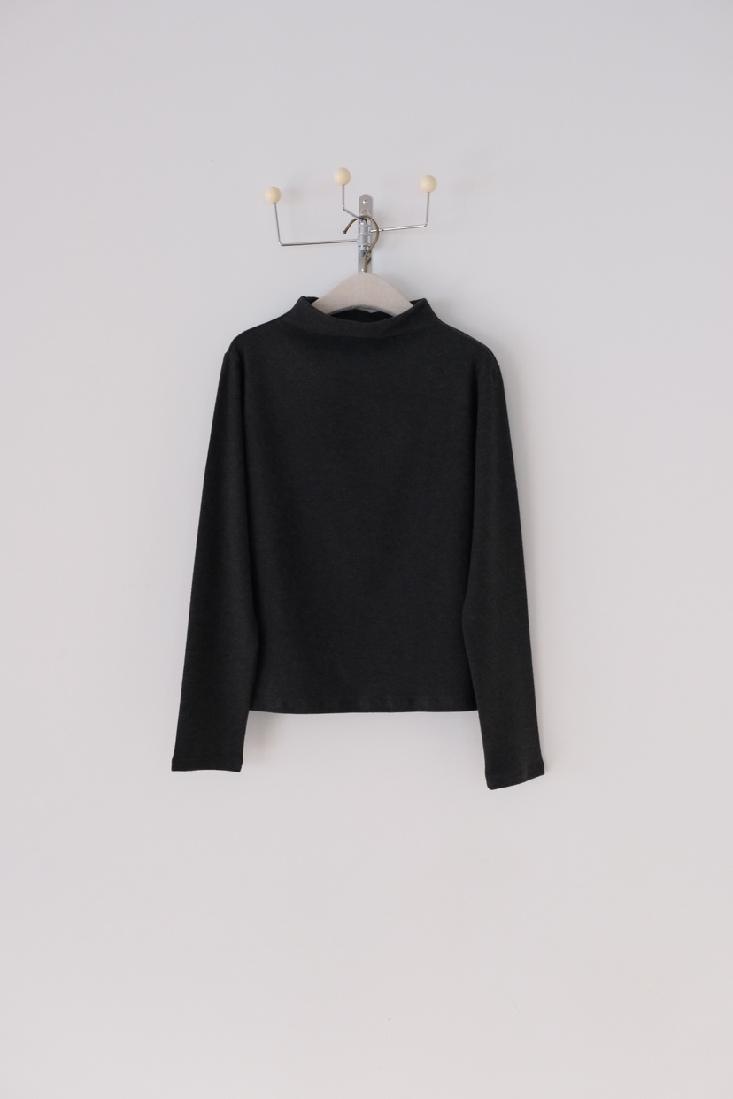 SORBET韓國直郵㊣女裝新品熱賣25秋冬休閑真品時尚職業長袖T恤SORBET/flat white長袖T恤圖色3