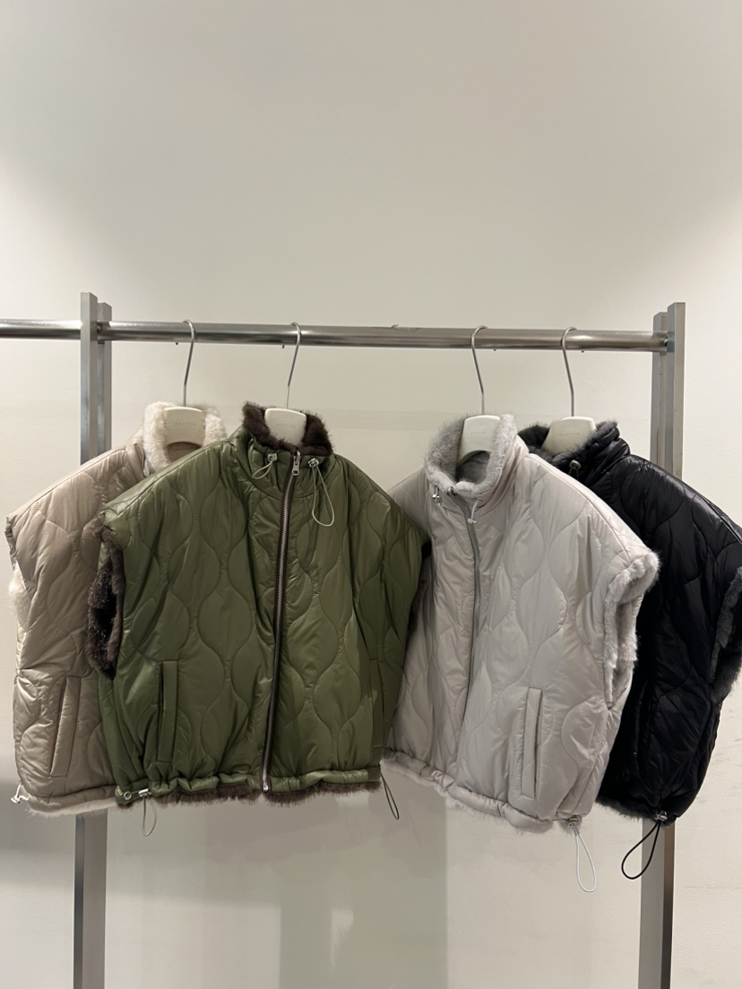 MENTOR東大門㊣實拍女裝新品25秋冬熱賣馬甲兩面穿毛皮雙面MENTOR馬甲